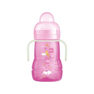 Imagem de Copo De Treinamento Mam Night Rosa Transição 220ml, Rosa