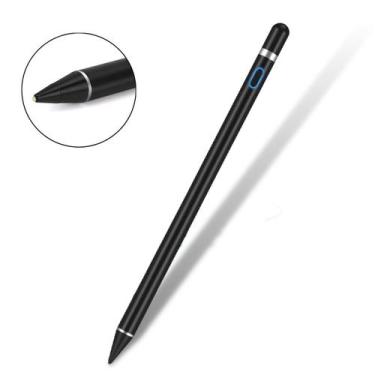 Imagem de Caneta Touch Universal Stylus Ponta Fina Precisão Capacitiva, Preta
