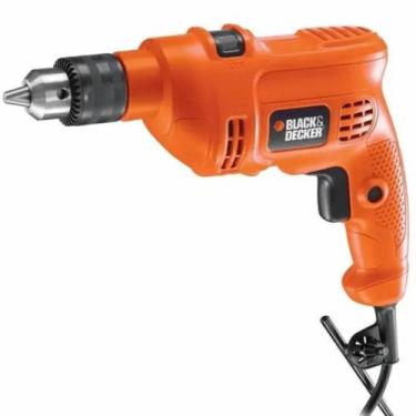 Imagem de Furadeira impacto 3/8'' 127v laranja 500w 2800 rpm black decker com ch