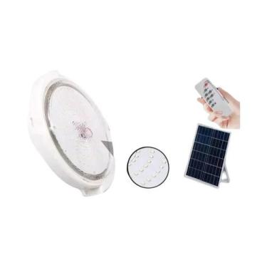 Imagem de Luminária De Teto Solar LED 60/500W, Lâmpada Pendente Interna E Extern