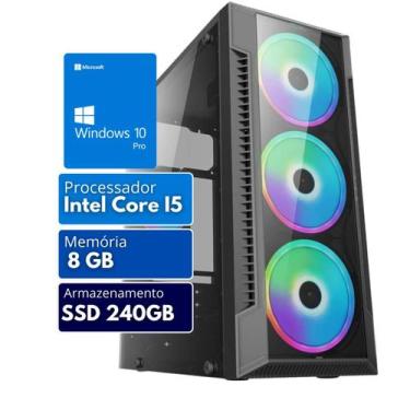 Imagem de Computador Intel Core I5 8gb Ssd 240 W10 - ASTECH