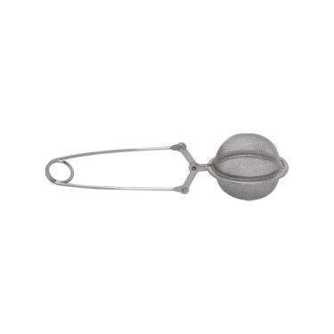 Imagem de Infusor para Chá em Inox para Preparar Bebidas Quentes Prata Mimo Style
