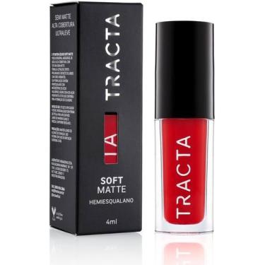 Imagem de Batom Líquido Soft Matte Tracta 4 ml Diversas Opções, POISON
