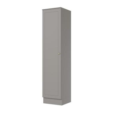 Imagem de Paneleiro 01 Porta Com 05 Prateleiras 50cm Americana C372 Cinza - Henn