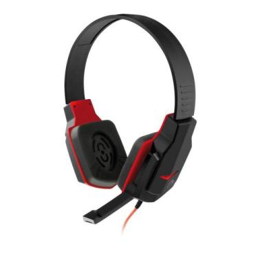 Imagem de Headset Gamer Headset - Multilaser, Preto e Vermelho