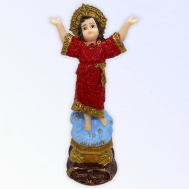 Imagem de Imagem Divino Menino Escultura Resina Estátua 14 cm - Lua Mistica