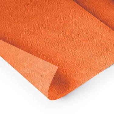 Imagem de Papel Crepom 48CM X 2,00M Laranja (pacote com 10 Unidades) - Ridet