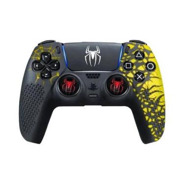 Imagem de Capa De Silicone Para Controle PS5 DualSense Com Proteção Antiderrapan