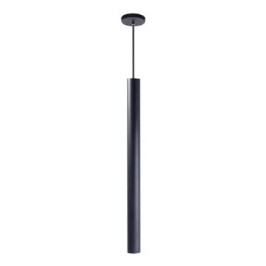Imagem de Pendente Tubo P/1 Mini Dicroica 3,8x80mm Preto Tubo PT 02/80 Ref.70441 – Incolustre