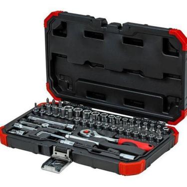 Imagem de Jogo Soquete Sextavado Gedore 1/4 Com 46 Peças R49003046