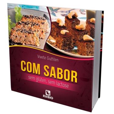 Imagem de Livro – Com Sabor: Sem Glúten, sem Lactose - Vivete Gutfilen 