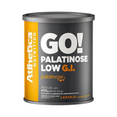 Imagem de Go! Palatinose Low G.I. - 400g Laranja - Atlhetica Nutrition