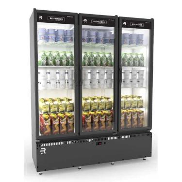 Imagem de Auto Serviço Vanguard Resfriados 958 litros 3 portas  ASVR3P 220V - Refrimate 