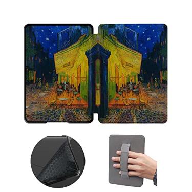 Imagem de Capa macia apenas para Kindle 11ª geração 2022, capa protetora com alça de mão e despertar/hibernar automático, capa à prova d'água não adequada para Kindle de 11ª geração Paperwhite