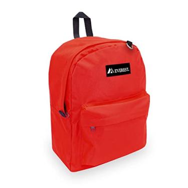 Imagem de Everest Mochila clássica de bagagem, Mochila clássica, Vermelho, One Size