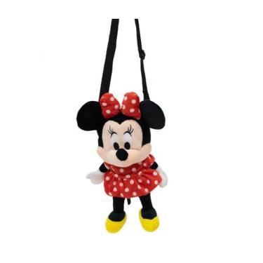Imagem de Bolsa Pelúcia Minnie 23cm - Disney - Taimes