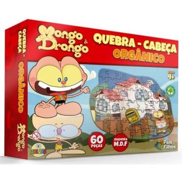 Jogo Futebol de Botão Mongo e Drongo Brinquedo Infantil Loja Oficial - São  Conrado Store