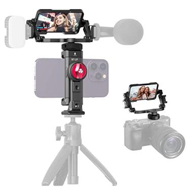 Imagem de ULANZI Kit De Selfie Para Smartphone, Suporte Fone Com Sapato Frio E Flip Acessórios De Vlog De Câmera Transmissão De Vídeo Ao Vivo Aplicável Para Iphone 14 13 12 X PRO Max Rig Sony Canon Dslr
