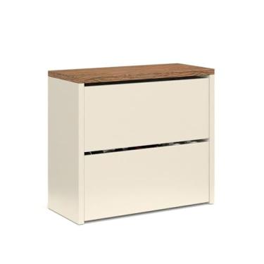 Imagem de Sapateira Organizadora 2 Portas Mel (Off White/Nature)