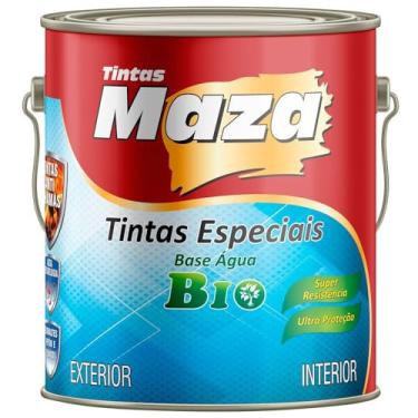 Imagem de Esmalte Brilhante Base Agua 3,6L Preto Maza