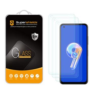 Imagem de (Pacote com 3) Supershieldz projetado para Asus Zenfone 9 protetor de tela de vidro temperado, antiarranhões, sem bolhas