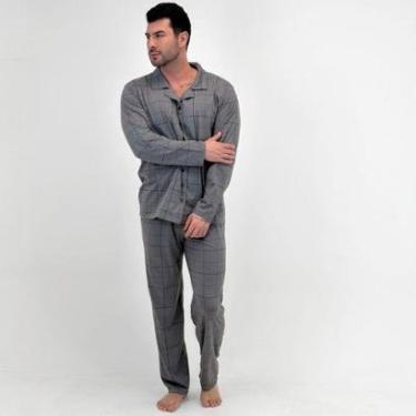 Imagem de Pijama Lua Encantada Xadrez Americano com Calça Masculino-Masculino