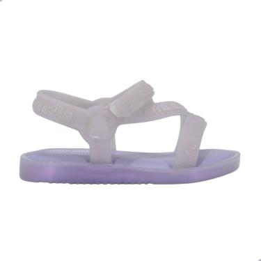Imagem de Sandalia Mini Melissa Stripes M Lover Bb Violeta