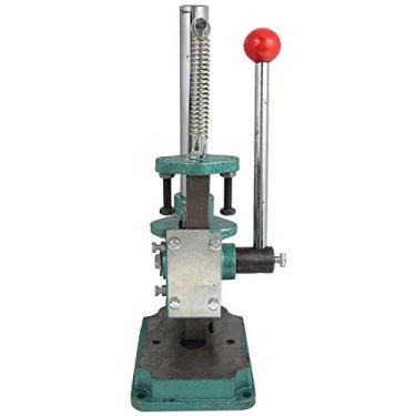 Imagem de Perfurador de Couro, Máquina de Perfuração Manual, Prensa Manual Pequena, Prensa de Couro, Perfurador de Couro, Prensa Manual de Mesa, Crimper para Prensar, Montagem de (Cabeça