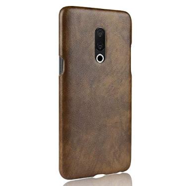 Imagem de Capa para MEIZU 15 Plus, capa para celular, proteção robusta 360° protege seu telefone, capa de couro granulado, capa para MEIZU 15 Plus
