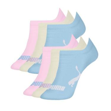 Imagem de 6 Pares De Meias Infantil Para Crianças Modelo Sapatilha - Selene, M 2