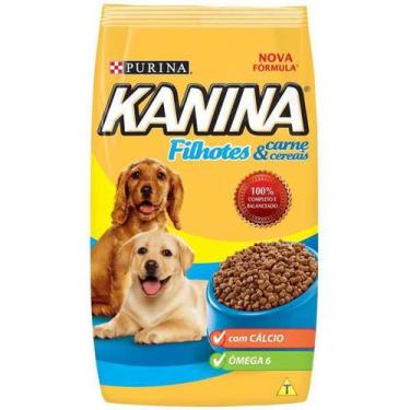 Imagem de Ração Purina Kanina para cães filhotes carne e cereais 15kg - NESTLÉ P