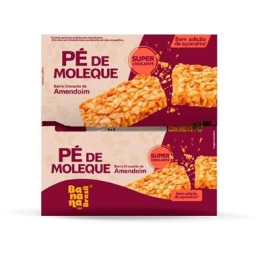 Imagem de Barra Pé de Moleque Zero Açúcar Banana Brasil contendo 16 unidades de 
