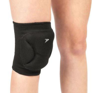 Imagem de Joelheira Infantil Poker Pro Volei Power Preto, Preto, G