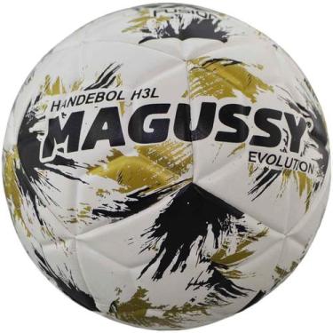 Imagem de Bola Magussy Evolution Handebol Msculino H3L, Único, Branco