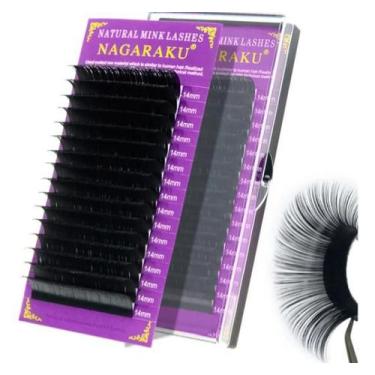 Imagem de Cilios Fio A Fio E Volume Russo Nagaraku Natural 11mm 0.07D - Nagaraku