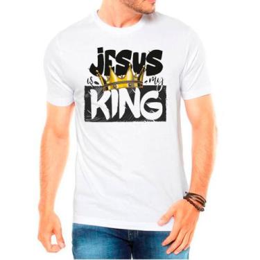 Imagem de Camiseta Gospel Evangélica Católica Masculina 01 - DESIGN CAMISETAS, M
