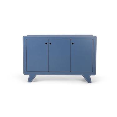 Imagem de Buffet para Sala de Jantar 3 Portas James Azul