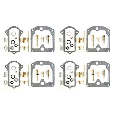 Imagem de Kit de reparo de carburador para reconstrução de carburador compatível com GS550 GS-550 GS 550 550E GS550E