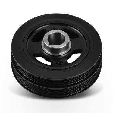 Imagem de A-Premium Polia de cambota balanceadora harmônica do motor compatível com Toyota Corolla 1989-1997, Celica 1990-1997 e Geo Prizm 1993-1997, DOHC L4 1.6L 1.8L, substituição # 1347015070, 1347016030
