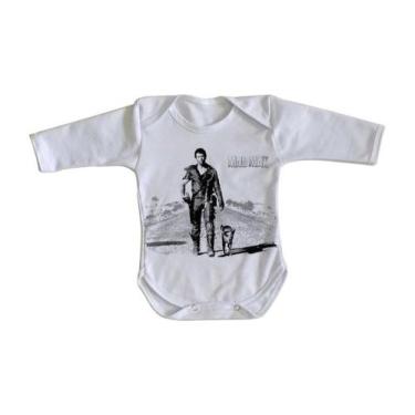 Imagem de body nenê criança roupa bebê manga longa Mad Max - Empório Dutra, G   