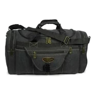Imagem de Mala De Mão Viagem Grande De Lona Kvn 50 L, Preto