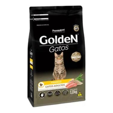 Imagem de Ração Golden Premium Especial Gatos Adultos Sabor Frango 1kg - Premier