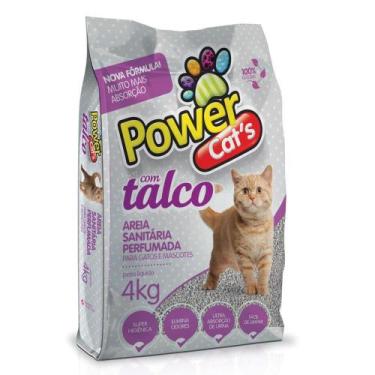Imagem de Areia Power Talco Cats 4Kg (Atacapet) - Power Pets
