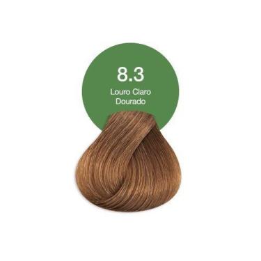 Imagem de Acquaflora 8.3 Louro Claro Dourado Coloração Creme Permanente Vegana