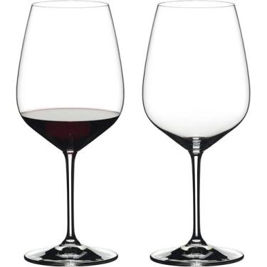 Imagem de 2 Taças Riedel Cristal Heart to Heart Cabernet Sauvignon 800