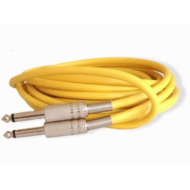 Imagem de Cabo p10  5metros caixa de som violão guitarra  profissional - TRONHOU