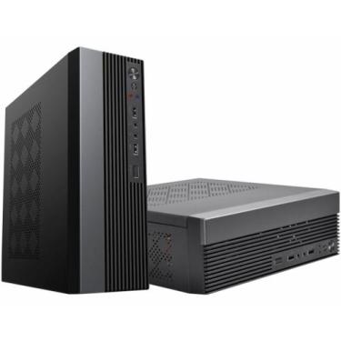 Imagem de Gabinete Slim K-Mex Preto Micro ATX GM-02CK c/ fonte PC-200RNG