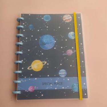 Imagem de Caderno de Disco 10 Matérias Sistema Inteligente Coleção Special Place Folhas Removíveis - Color (MÉDIO - Colegial)