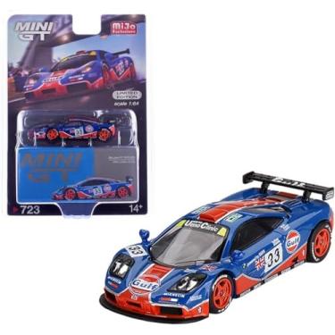 Imagem de TSMMODEL Mini GT McLaren F1 GTR Gulf Racing #33, 1:64 Scale, Limited Edition Die-Cast Model Car MGT00723
