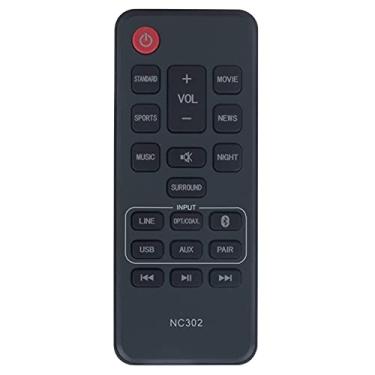 Imagem de NC302UH NC302 RTNC302UH suporte de controle remoto de substituição para Sanyo Soundbar 2.1 ch sistema de alto-falante de barra de som FWSB426FA FWSB426F
